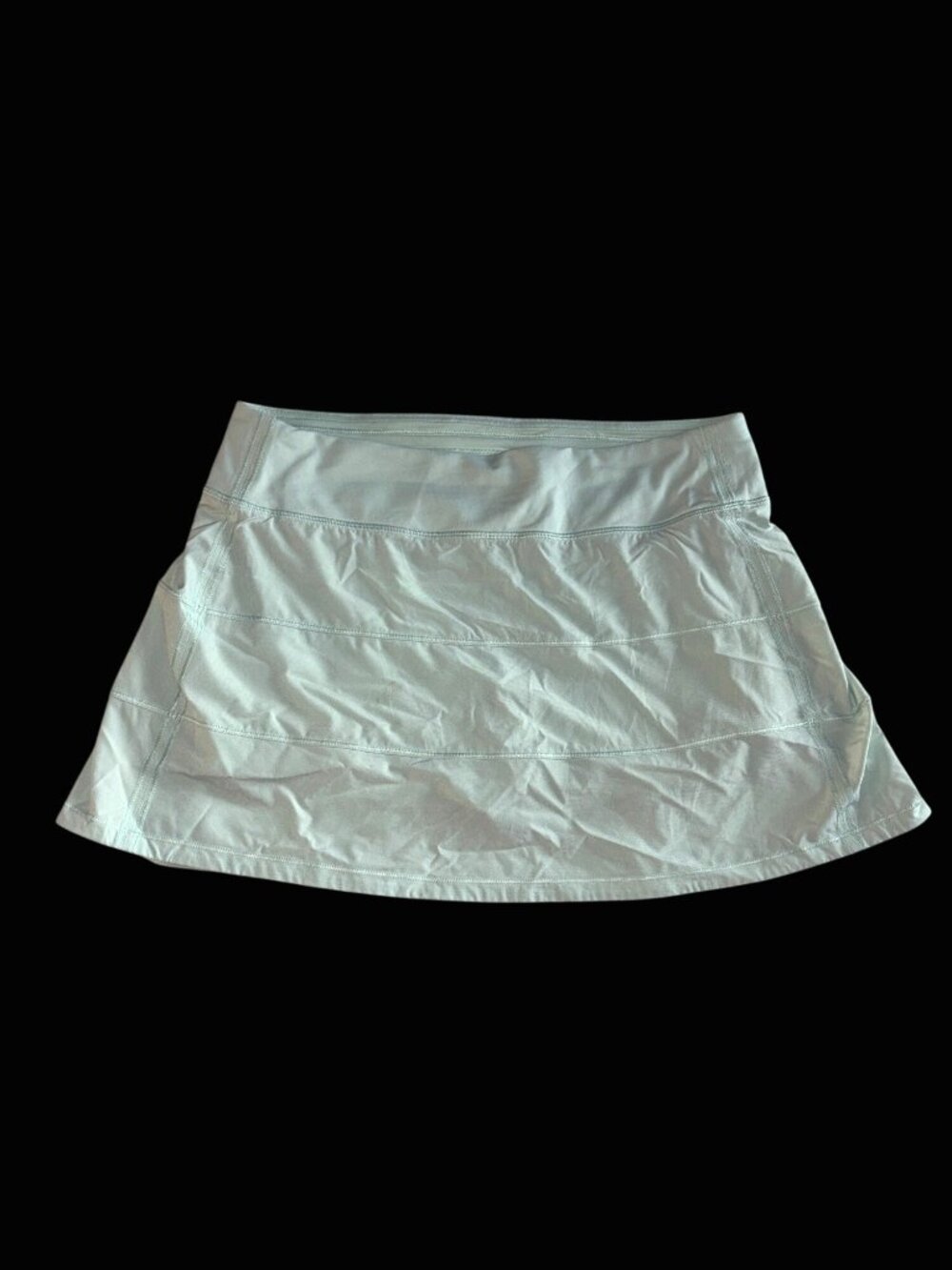NWOT Lululemon Pace Rival Mid-Rise Skirt 15" Tall Delicate Mint Lined Shorts 8 - Picture 2 of 9